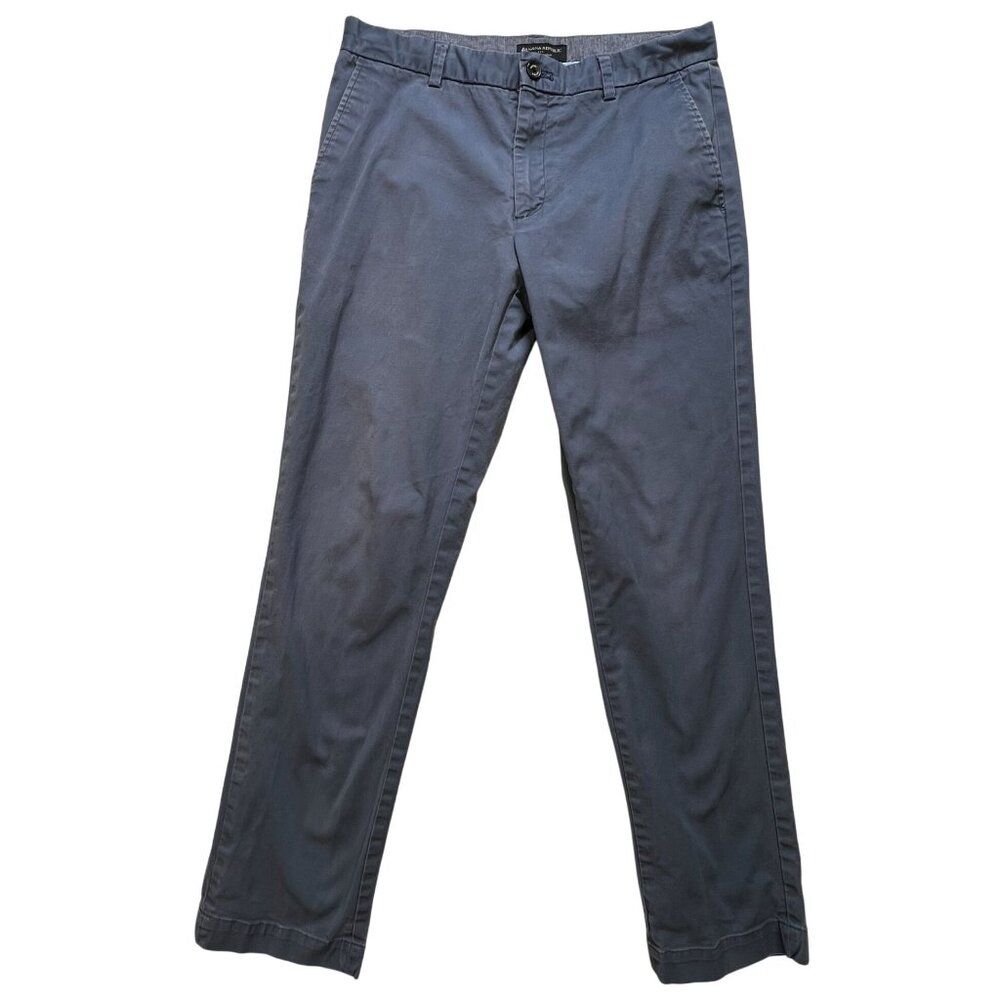 Banana Republic Men Aiden Chino Pants 33X32 Classic Fit Slim Straight Leg Casual